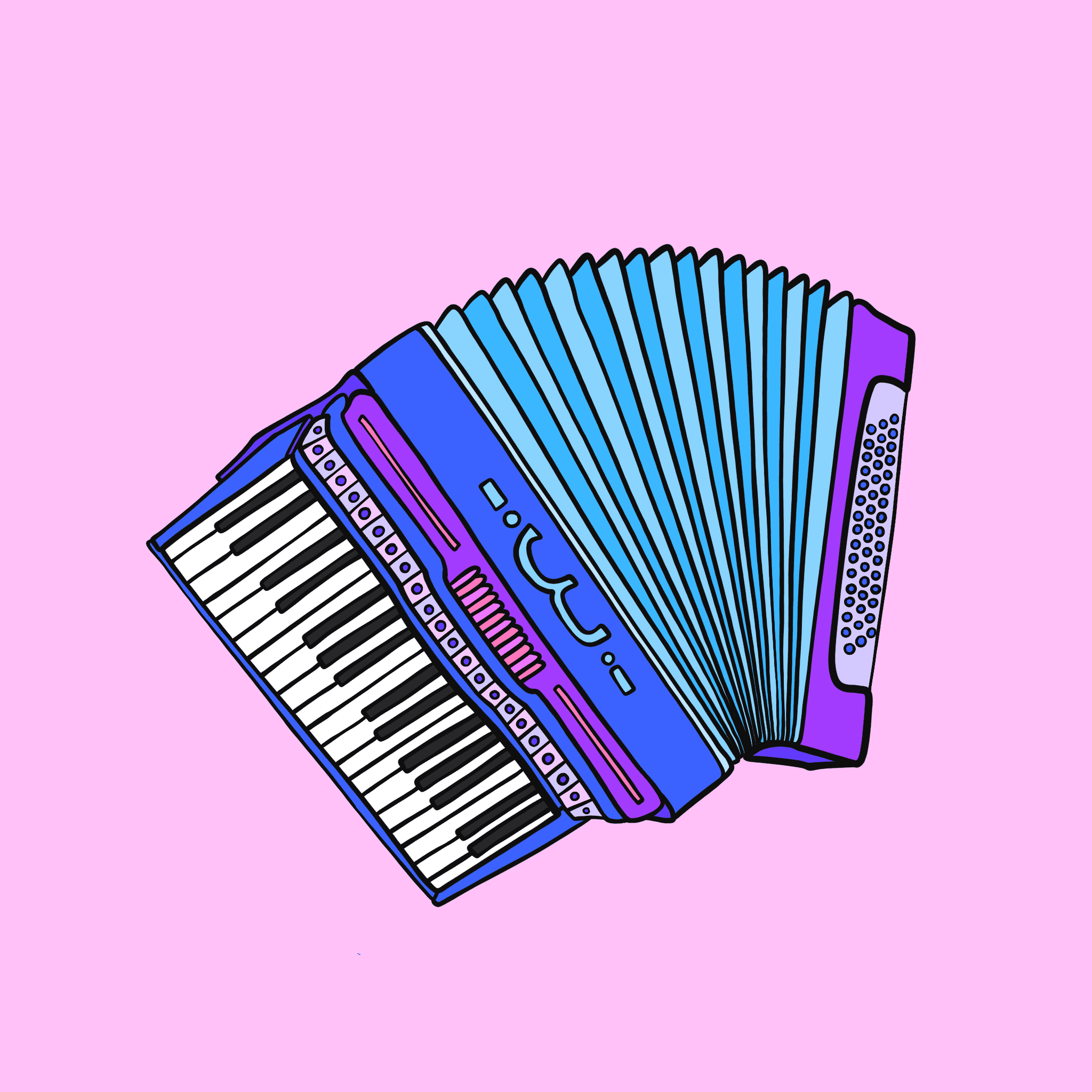 Accordion illustration