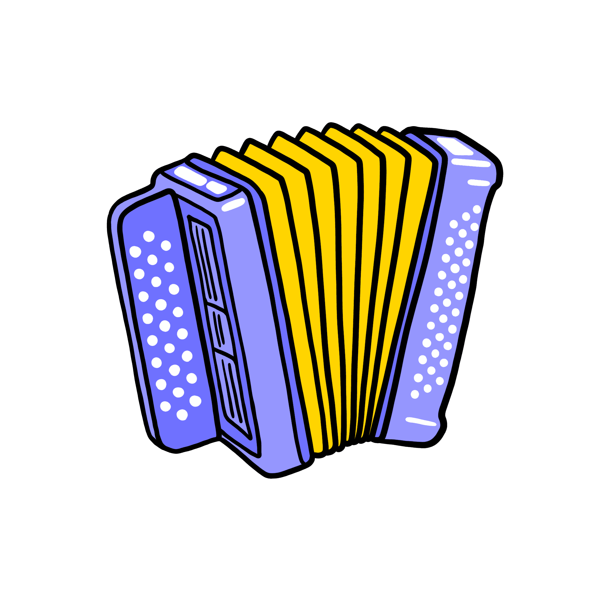 Accordion illustration
